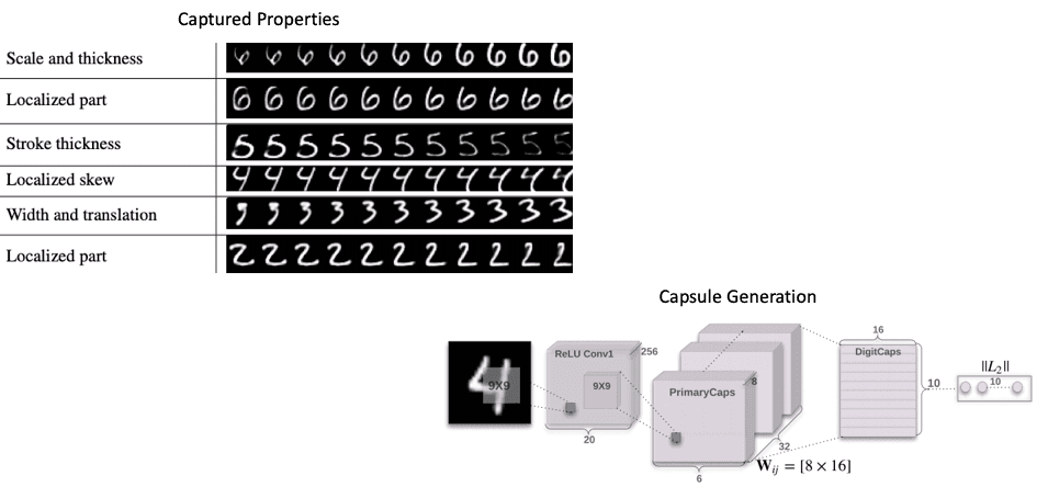Capture properties and capsule generation diagrams