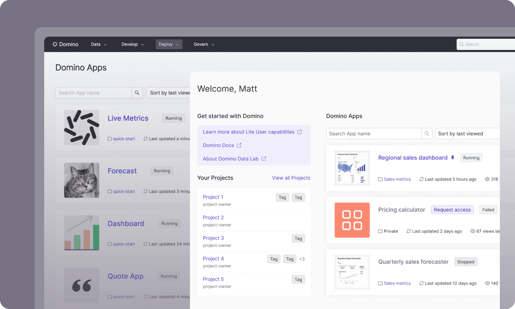 Discover AI applications