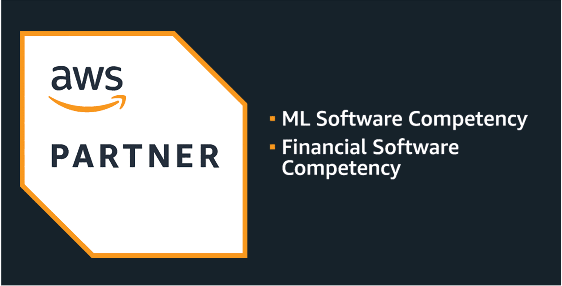 Domino AWS Partner Badge for ML and Financial Software Competency