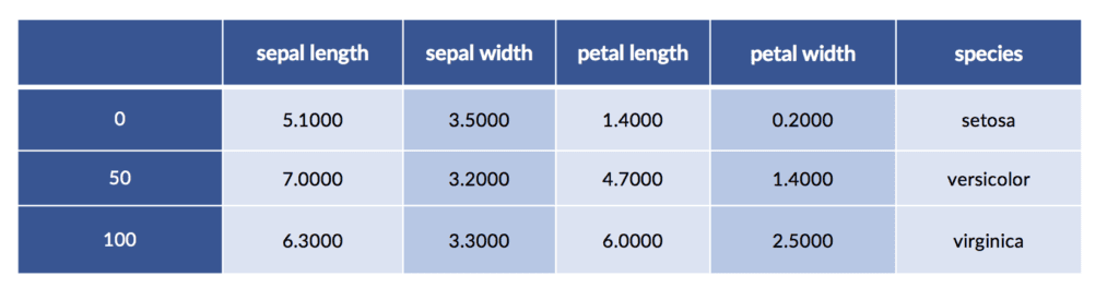 Iris dataset