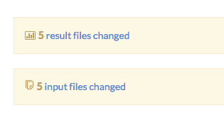 results files changed in Domino