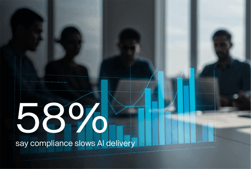 58% say compliance slows AI delivery