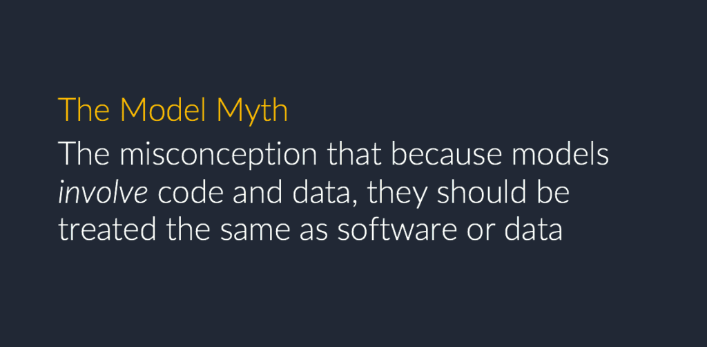 The model myth