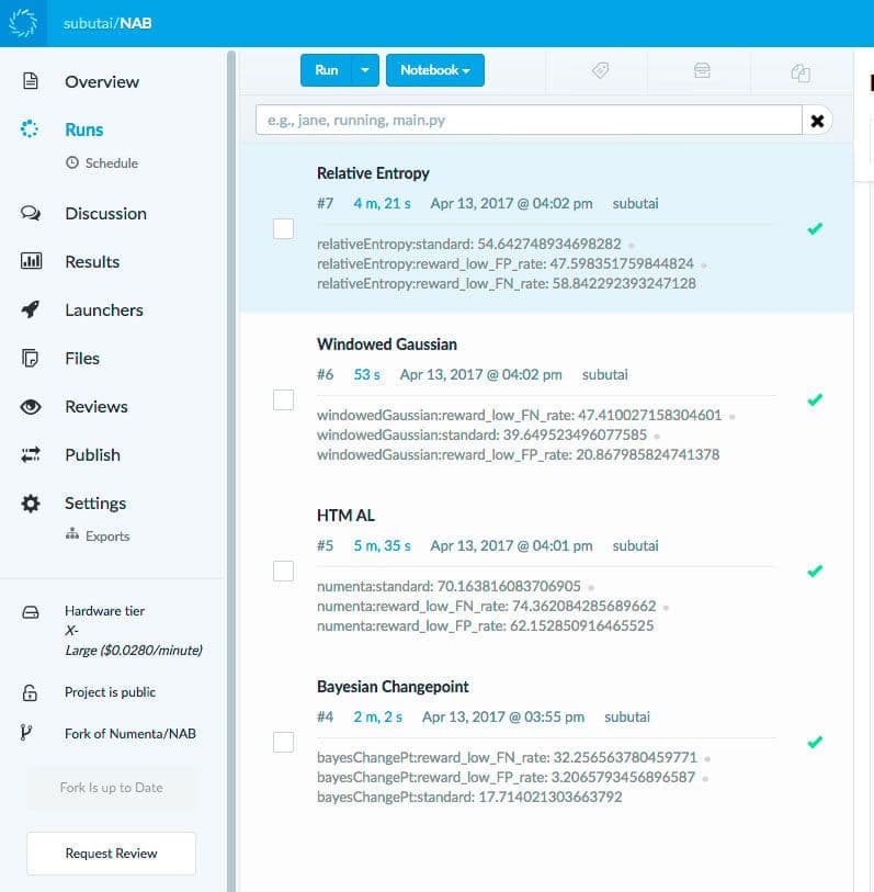 Using Domino to Perform Benchmark Tests