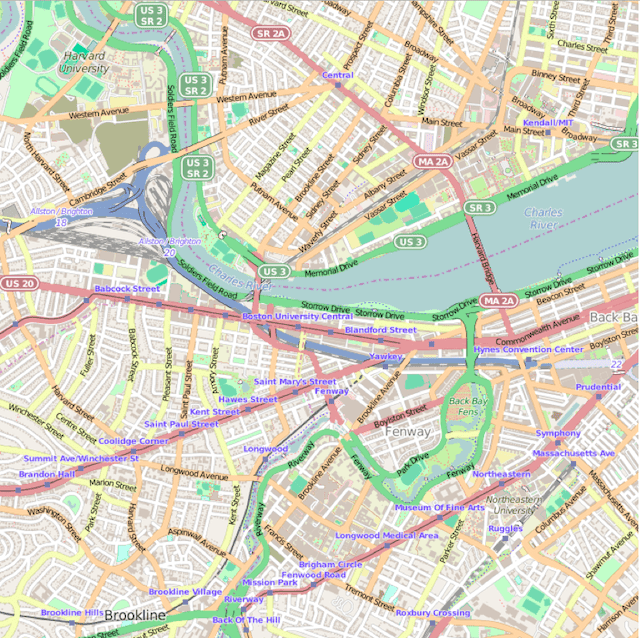 ggmap of boston