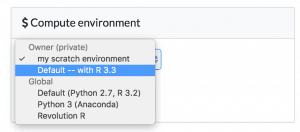 Default environment