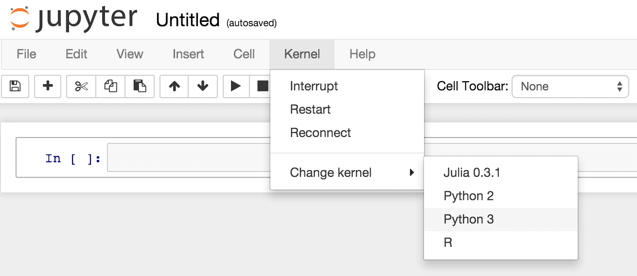 Python 3 in Jupyter